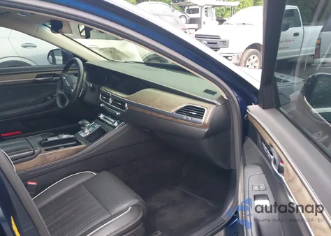 2021 Genesis G90 5.0 Ultimate Awd из США, поврежденный, VIN KMTF54PH2MU086510